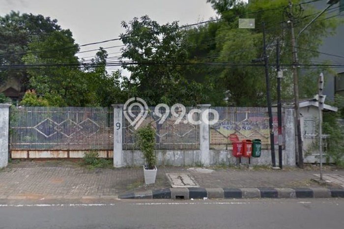 Lahan untuk Dijual Lokasi Menteng, Jakarta Pusat Luas 604m2 - Lahan untuk Dijual Lokasi Menteng, Jakarta Pusat Luas 604m2 -