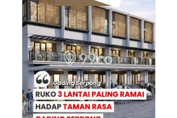 Unit Ruko Dijual di Tangerang LT 58m2 & LB 80m2 Unit Ruko Dijual di Tangerang LT 58m2 & LB 80m2