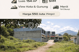 Lahan Dijual Lokasi Cileunyi, Bandung dengan Luas Tanah 154m2 dan Status SHM Lahan Dijual Lokasi Cileunyi, Bandung dengan Luas Tanah 154m2 dan Status SHM