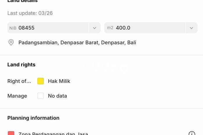 Gudang Dijual Lokasi Stratagis di Denpasar Barat Denpasar Cocok untuk Investasi Gudang Dijual Lokasi Stratagis di Denpasar Barat Denpasar Cocok untuk Investasi