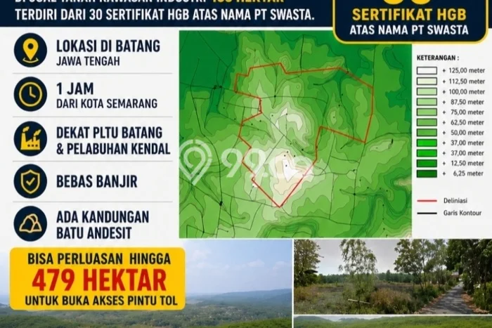 Lahan Kosong Dijual di Batang, Batang, Luas 1.53e+06m2 Area Strategis Lahan Kosong Dijual di Batang, Batang, Luas 1.53e+06m2 Area Strategis