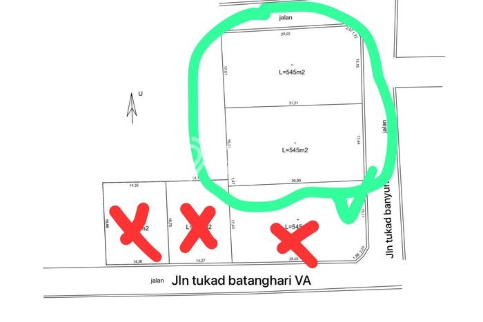 Tanah Disewakan Lokasi Denpasar Seluas 545m2 Strategis dan Aman Tanah Disewakan Lokasi Denpasar Seluas 545m2 Strategis dan Aman