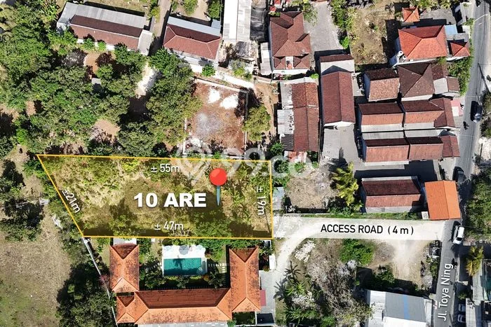 Lahan untuk Disewa di Badung Luas 1000m2 Lahan untuk Disewa di Badung Luas 1000m2