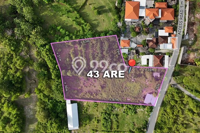 Tanah Disewa di Ungasan Strategis dan Memiliki Luas 4300m2 Tanah Disewa di Ungasan Strategis dan Memiliki Luas 4300m2