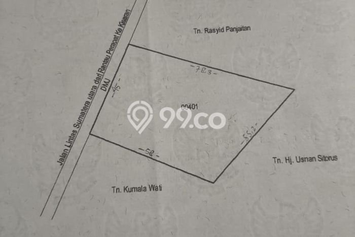 Tanah Dijual Lokasi Kisaran Timur, Asahan dengan Luas Tanah 3258m2 dan Status SHM Tanah Dijual Lokasi Kisaran Timur, Asahan dengan Luas Tanah 3258m2 dan Status SHM