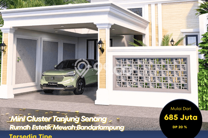Rumah Modern Cantik 3 KT Siap Huni di Tanjung Senang Rumah Modern Cantik 3 KT Siap Huni di Tanjung Senang