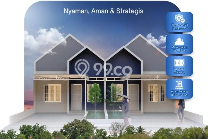 Rumah Strategis Minimalis Lb 50m2 di Barombong, Gowa Rumah Strategis Minimalis Lb 50m2 di Barombong, Gowa