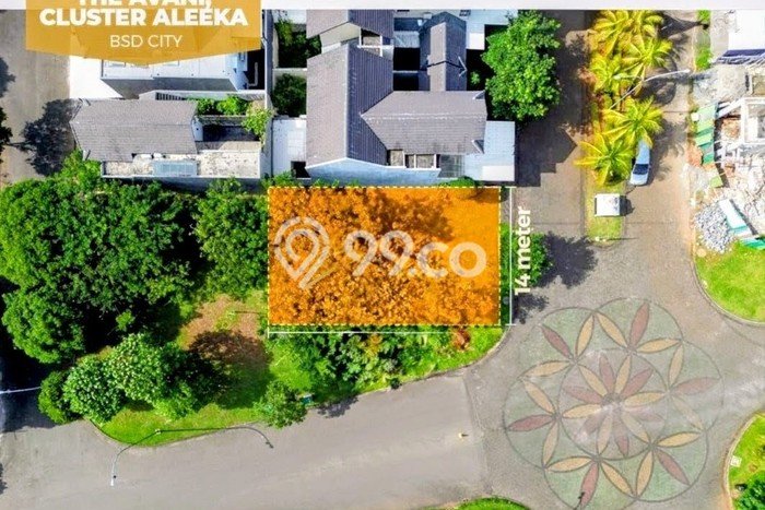 Tanah untuk Dijual di BSD Tangerang Selatan Luas 308m2 Tanah untuk Dijual di BSD Tangerang Selatan Luas 308m2