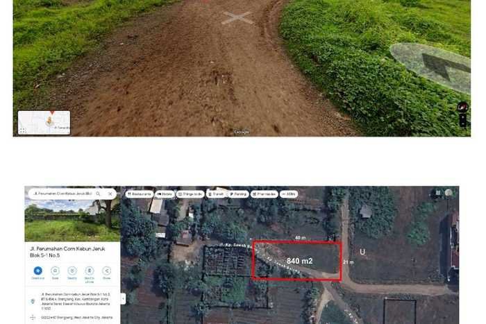 Tanah Dijual Lokasi Strategis di Jakarta Barat dengan Luas 840m2 Tanah Dijual Lokasi Strategis di Jakarta Barat dengan Luas 840m2