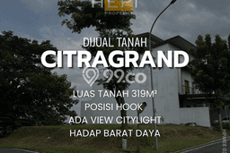 Dijual Tanah Lokasi Citragrand, Semarang Seluas 319m2 Dijual Tanah Lokasi Citragrand, Semarang Seluas 319m2