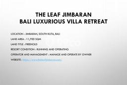 LOKASI STRATEGIS! Vila di , Dimensi 11700m2m², Pemandangan Menarik sekitar LOKASI STRATEGIS! Vila di , Dimensi 11700m2m², Pemandangan Menarik sekitar
