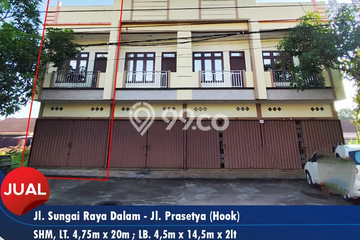 Ruko Dijual di Pontianak LT 95m2 & LB 130m2 Lokasi Terbaik! Ruko Dijual di Pontianak LT 95m2 & LB 130m2 Lokasi Terbaik!
