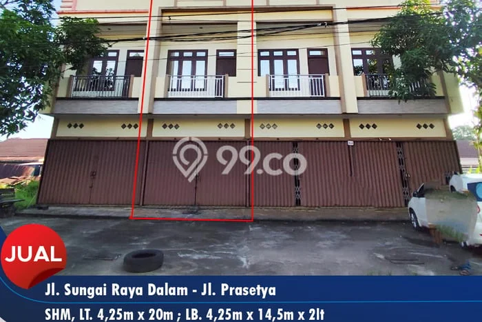 Unit Ruko Dijual di Pontianak LT 85m2 & LB 124m2 Unit Ruko Dijual di Pontianak LT 85m2 & LB 124m2