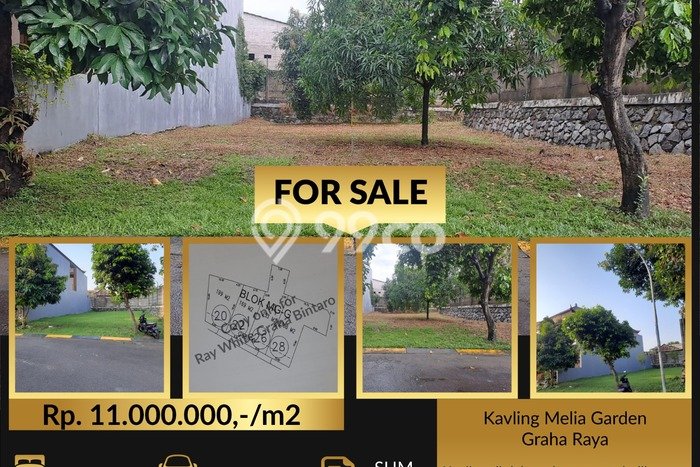 Tanah Dijual Area Strategis di Graha Raya Bintaro Tangerang Selatan 265m2 Tanah Dijual Area Strategis di Graha Raya Bintaro Tangerang Selatan 265m2