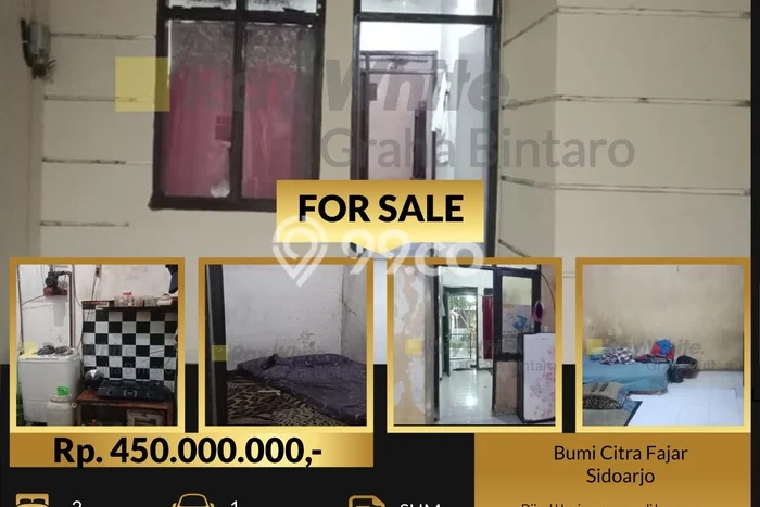 Jual Rumah Murah Meriah Sidoarjo Punya 2 Kamar & LT 91m2 Jual Rumah Murah Meriah Sidoarjo Punya 2 Kamar & LT 91m2