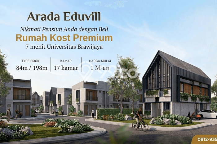 For Sale Hunian Rumah Nyaman 10 KT di Malang Kota, Malang For Sale Hunian Rumah Nyaman 10 KT di Malang Kota, Malang