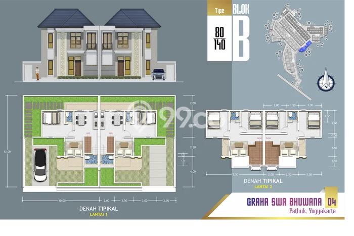 Hunian Cantik Minimalis Lb 80m2 di Patuk, Gunung Kidul Hunian Cantik Minimalis Lb 80m2 di Patuk, Gunung Kidul