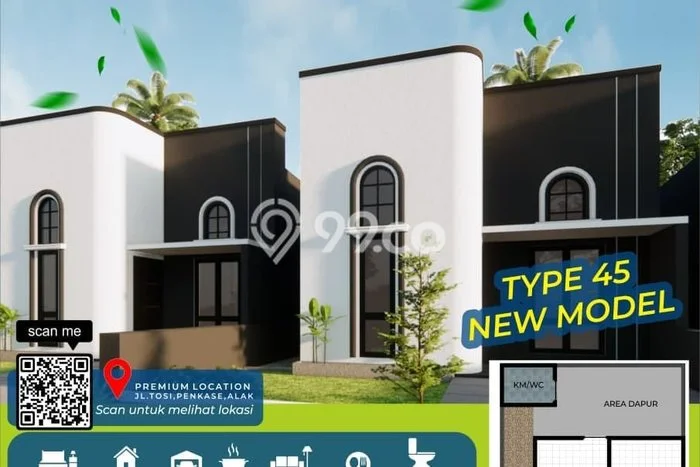 Rumah Minimalis Terbaik Siap Huni di Alak LT 91m2 Rumah Minimalis Terbaik Siap Huni di Alak LT 91m2