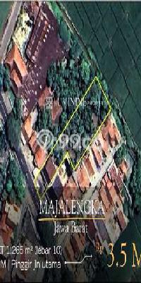 Untuk Dijual Tanah di Majalengka, Luas 1265m2 SHM Untuk Dijual Tanah di Majalengka, Luas 1265m2 SHM