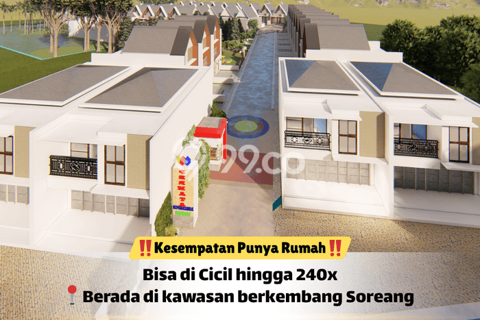 Rumah Strategis Minimalis Lb 40m2 di Soreang, Bandung Rumah Strategis Minimalis Lb 40m2 di Soreang, Bandung