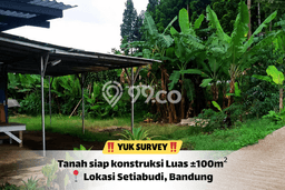Kavling Tanah untuk Dijual di Setiabudi, Bandung, Luas 100m2 Kavling Tanah untuk Dijual di Setiabudi, Bandung, Luas 100m2