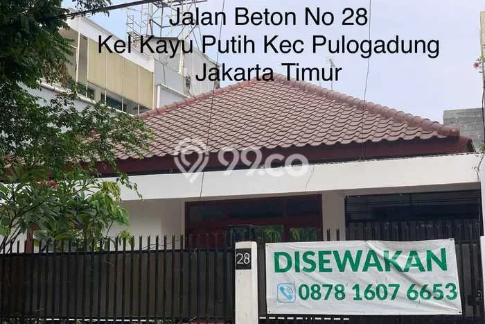 Disewakan Segera Rumah Kondisi Bagus di Area Pulo Gadung, Jakarta Timur Disewakan Segera Rumah Kondisi Bagus di Area Pulo Gadung, Jakarta Timur