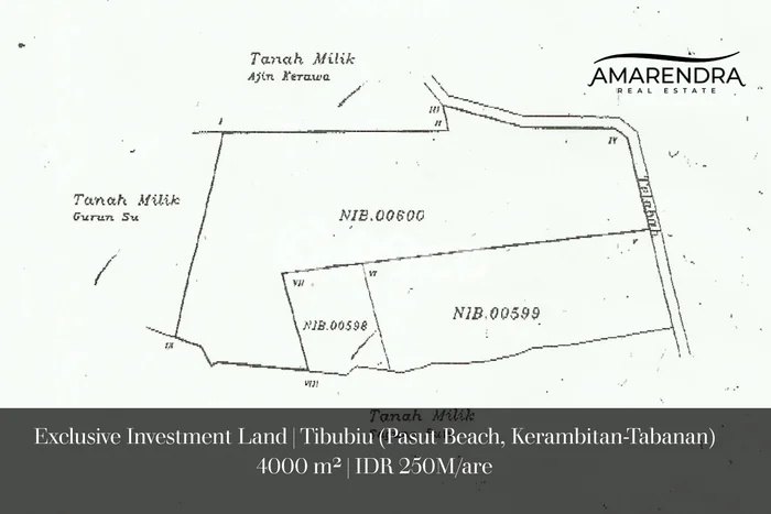 Tanah Dijual di Tabanan Seluas 4000m2 Strategis Tanah Dijual di Tabanan Seluas 4000m2 Strategis