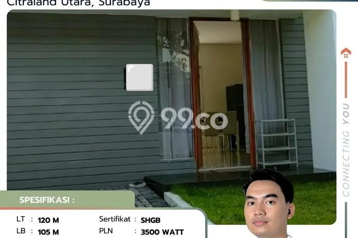 Rumah Luas Asri 3 KT Siap Huni di Citraland Surabaya Rumah Luas Asri 3 KT Siap Huni di Citraland Surabaya