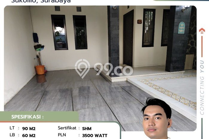 For Sale Rumah 2 Kamar Lokasi Strategis Nyaman dan Strategis di Sukolilo For Sale Rumah 2 Kamar Lokasi Strategis Nyaman dan Strategis di Sukolilo