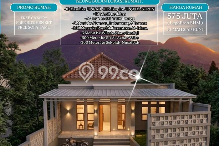 Dijual Rumah Strategis Bagus Punya 2 KT di Cileunyi Bandung SHM Dijual Rumah Strategis Bagus Punya 2 KT di Cileunyi Bandung SHM