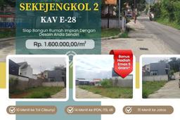 Kavling Tanah di Cileunyi Dijual Luas 52m2 Legalitas AJB Kavling Tanah di Cileunyi Dijual Luas 52m2 Legalitas AJB