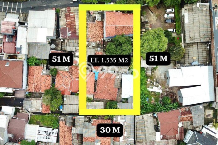 Lahan Dijual Lokasi Strategis di Jakarta Selatan dengan Luas 1535m2 Lahan Dijual Lokasi Strategis di Jakarta Selatan dengan Luas 1535m2