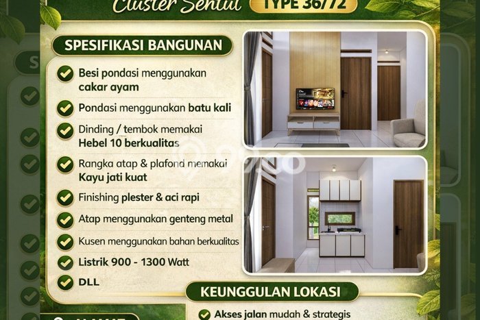 Rumah Minimalis Dijual Lokasi Cileunyi 2 Kamar dengan Luas Tanah 72m2 Rumah Minimalis Dijual Lokasi Cileunyi 2 Kamar dengan Luas Tanah 72m2