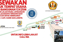 Ruko paling strategis disewakan di Jatinangor Sumedang Ruko paling strategis disewakan di Jatinangor Sumedang