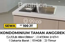 Apartemen Sewa 3 Kamar Murah Siap Huni di Jakarta Barat, Luas 88m2 Apartemen Sewa 3 Kamar Murah Siap Huni di Jakarta Barat, Luas 88m2