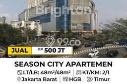 Dijual Apartemen 2 KT 1 KM di Jembatan Tiga Luas 48m2 Dijual Apartemen 2 KT 1 KM di Jembatan Tiga Luas 48m2