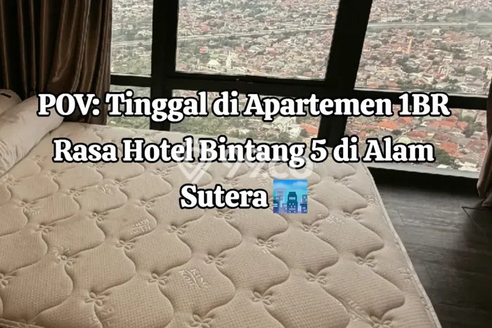 Hunian Strategis 29m2 di Alam Sutera Tangerang 1 Bedroom Hunian Strategis 29m2 di Alam Sutera Tangerang 1 Bedroom