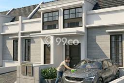 Rumah Modern 2 Kamar LT 50m2 di Kebraon Rumah Modern 2 Kamar LT 50m2 di Kebraon