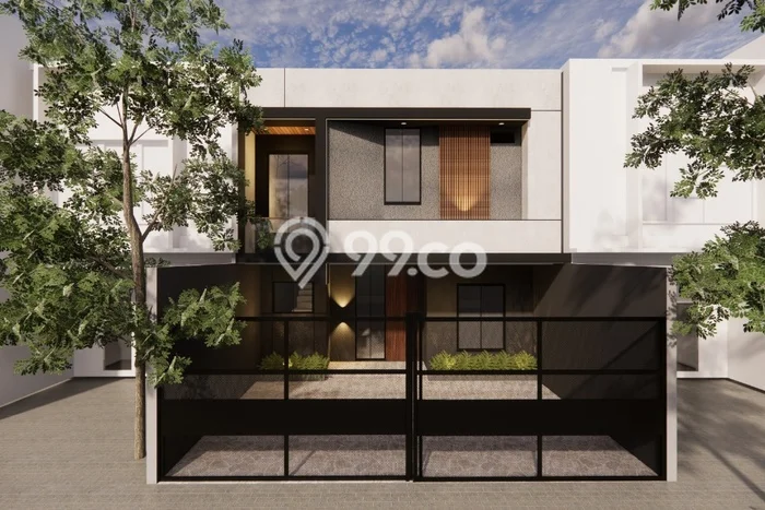 For Sale! Luxury House LT 132m2 Desain Elegan di Sunter For Sale! Luxury House LT 132m2 Desain Elegan di Sunter