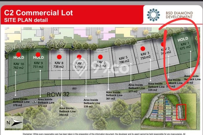 Lahan Disewakan Lokasi BSD Tangerang Luas 675m2 Lahan Disewakan Lokasi BSD Tangerang Luas 675m2