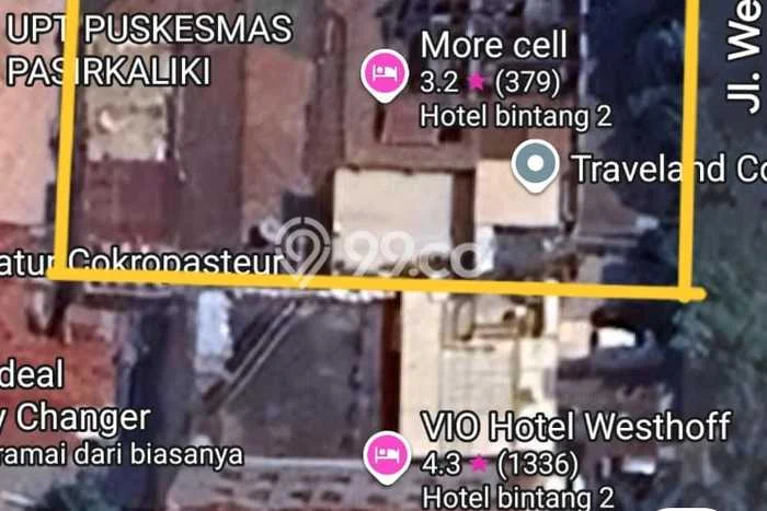 Hotel Premium di , Luas 3000m2m², Area Komersial, Lokasi Ramai Hotel Premium di , Luas 3000m2m², Area Komersial, Lokasi Ramai