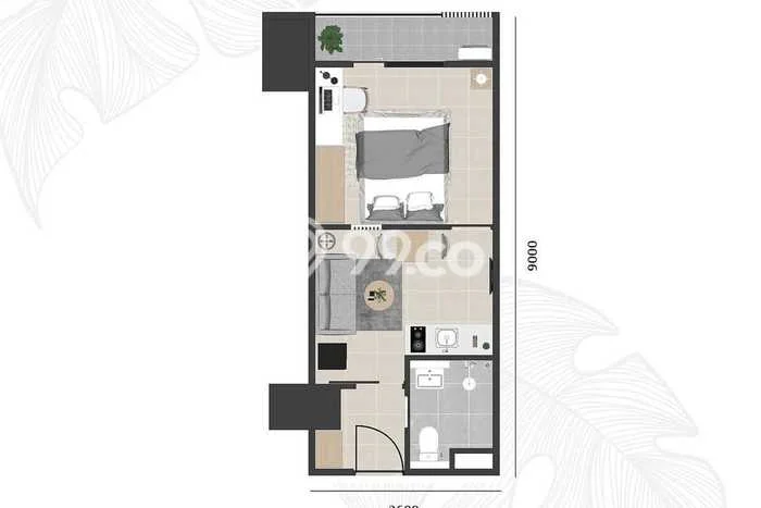 Dijual Apartemen 1 KT & 1 KM di Tangerang Lokasi Strategis Dijual Apartemen 1 KT & 1 KM di Tangerang Lokasi Strategis