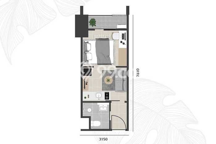 Dijual Apartemen 1 KT & 1 KM di Tangerang Lokasi Strategis Dijual Apartemen 1 KT & 1 KM di Tangerang Lokasi Strategis