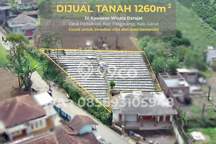 Lahan Strategis di Pasirwangi Dijual dengan Luas 1260m2 Lahan Strategis di Pasirwangi Dijual dengan Luas 1260m2