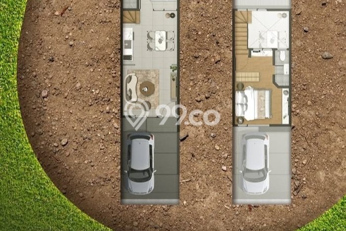 Rumah Sederhana Dijual Lokasi Lippo Cikarang 2 Kamar dengan Luas Tanah 46m2 Rumah Sederhana Dijual Lokasi Lippo Cikarang 2 Kamar dengan Luas Tanah 46m2