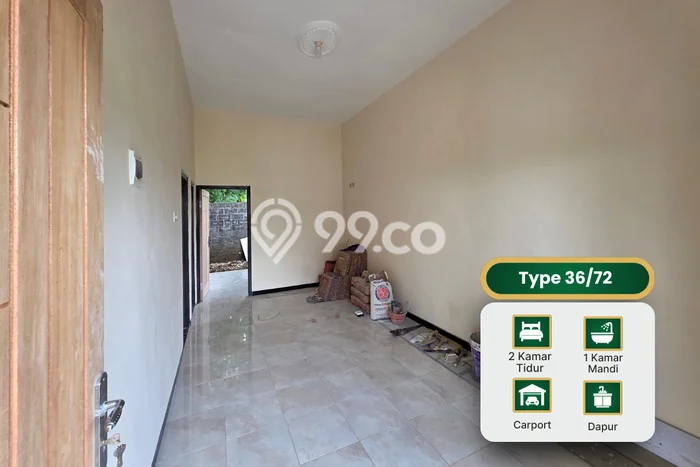 Rumah Murah LT 72m2 di Malang Kota Lingkungan Asri Rumah Murah LT 72m2 di Malang Kota Lingkungan Asri