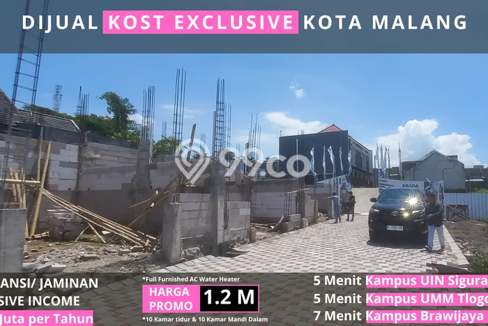 Kost Dijual Lokasi Strategis Tlogomas Malang 10 Kamar Tidur Kost Dijual Lokasi Strategis Tlogomas Malang 10 Kamar Tidur