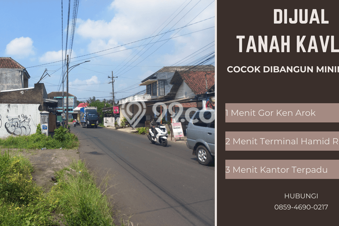 Tanah Dijual Area Strategis di Bumiayu Malang 60m2 Tanah Dijual Area Strategis di Bumiayu Malang 60m2