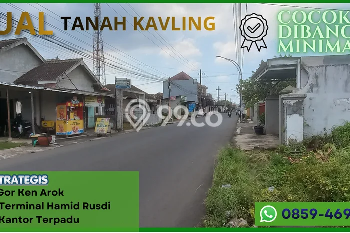 Untuk Dijual Tanah di Malang, Luas 60m2 SHM Untuk Dijual Tanah di Malang, Luas 60m2 SHM