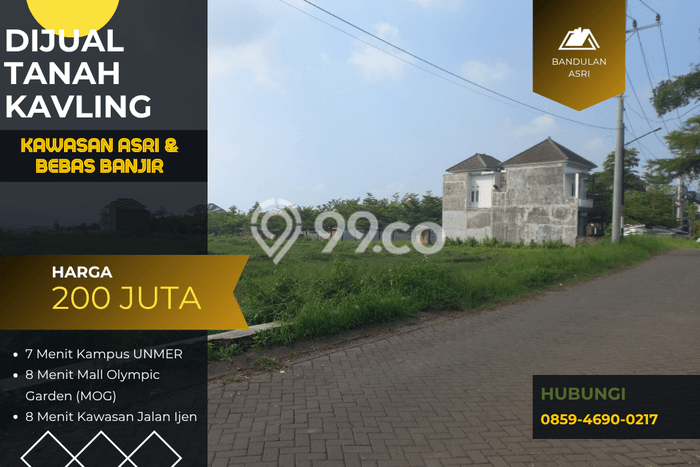 Lahan Dijual Lokasi Sukun, Malang dengan Luas Tanah 80m2 dan Status SHM Lahan Dijual Lokasi Sukun, Malang dengan Luas Tanah 80m2 dan Status SHM